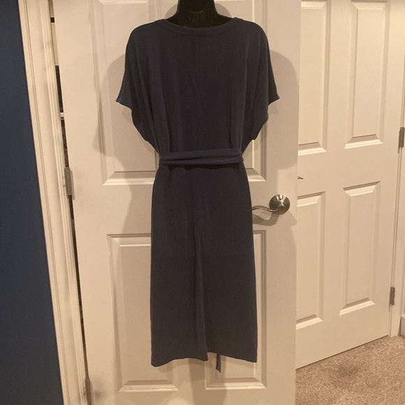 Blue XL Banana Republic dress - NWT - left belt loop not attached on - Picture 2 of 5